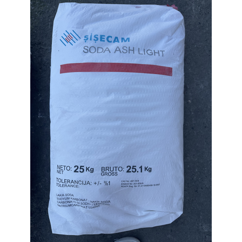 Сода кальцинована  25 кг