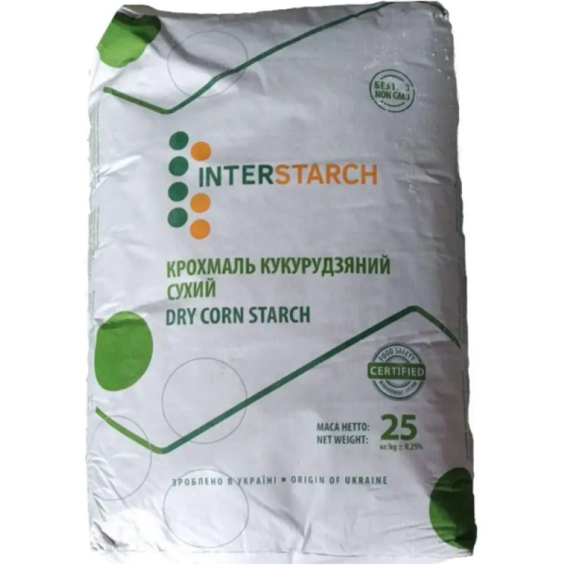 Крохмаль кукурудзяний мішок 25 кг