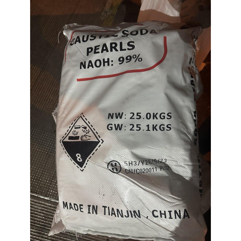 Сода каустическая (гранулы), 25 кг (NaOH)