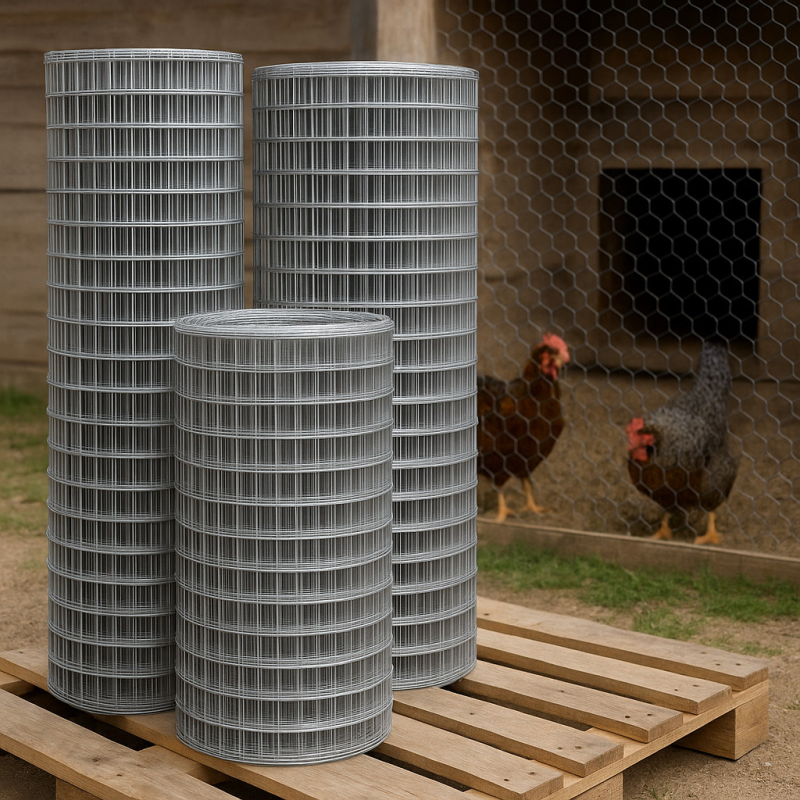 Зварна сітка оцинкована 25×25 мм, Ø1.6 мм (1×20 м)